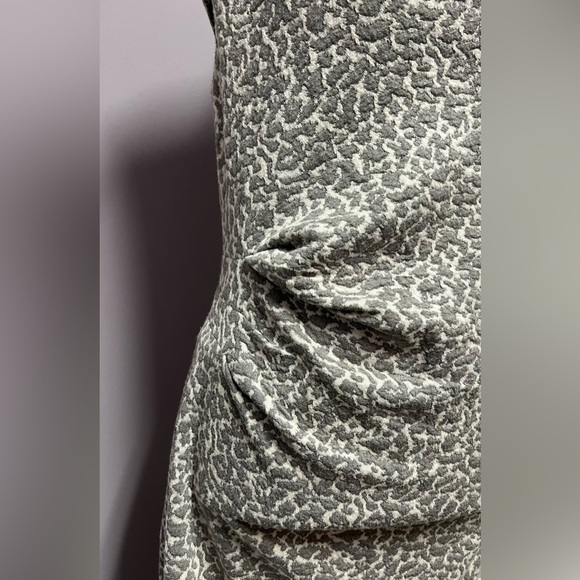 ANN TAYLOR Dress COWL Collar RUCHED - Picture 5 of 10